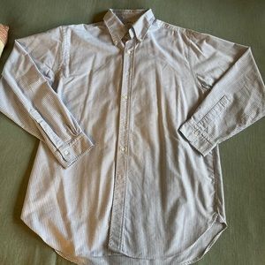 Brooks Brothers Oxford Stripe Sport Shirt OCBD